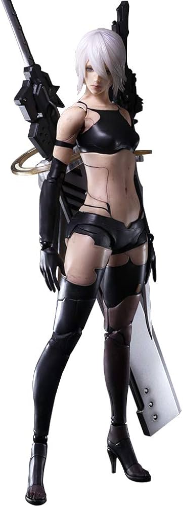 Amazon | ニーア オートマタ PLAY ARTS改 PVC製 塗装済み可動