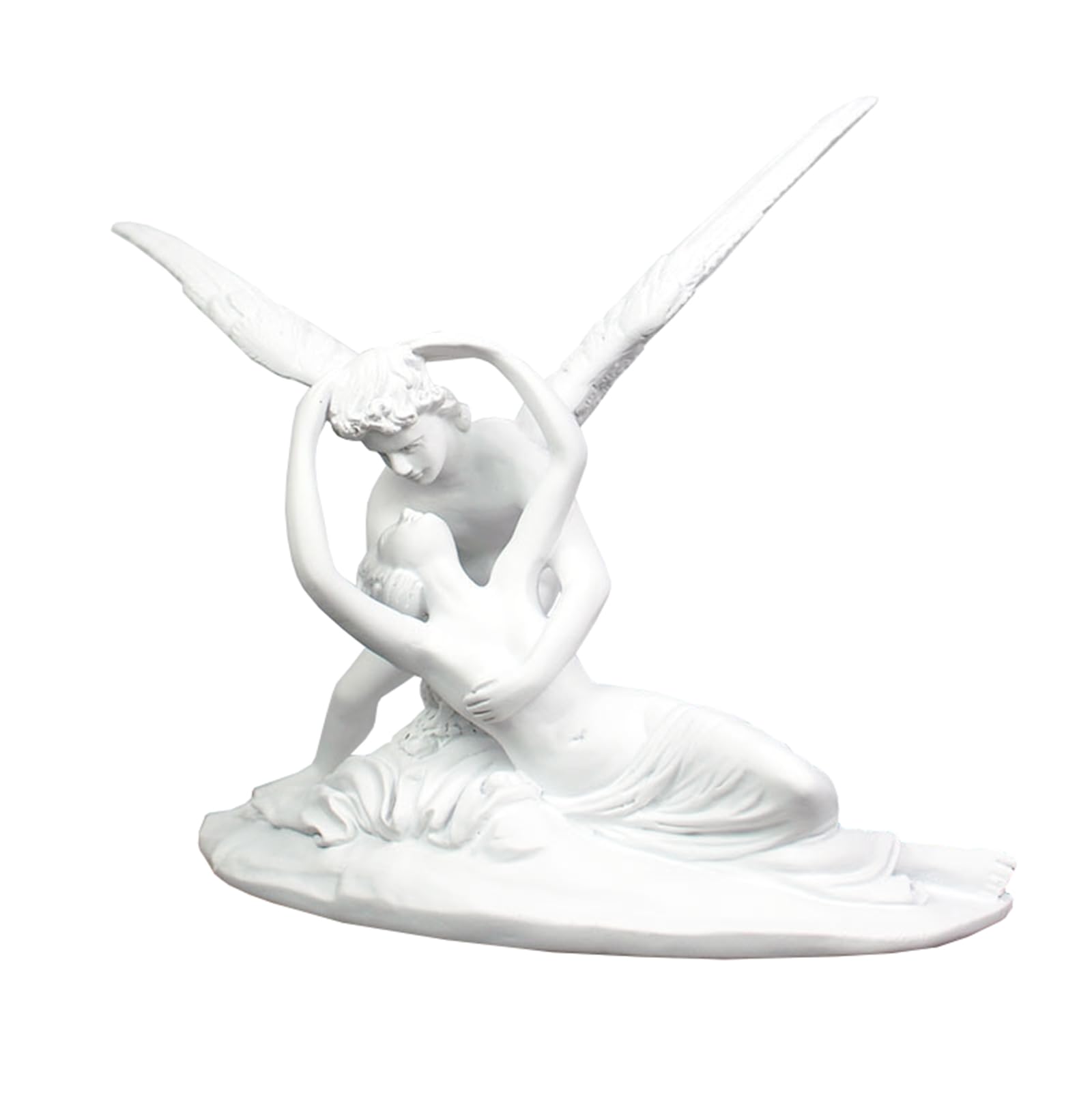 Amazon.co.jp: カップル彫刻、ギリシャ神話の愛神キューピッドとプシケ