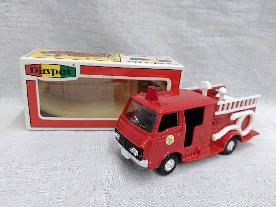Amazon | 美品 ヨネザワ 1/40 ダイヤペット TLG42型 いすゞ エルフ消防