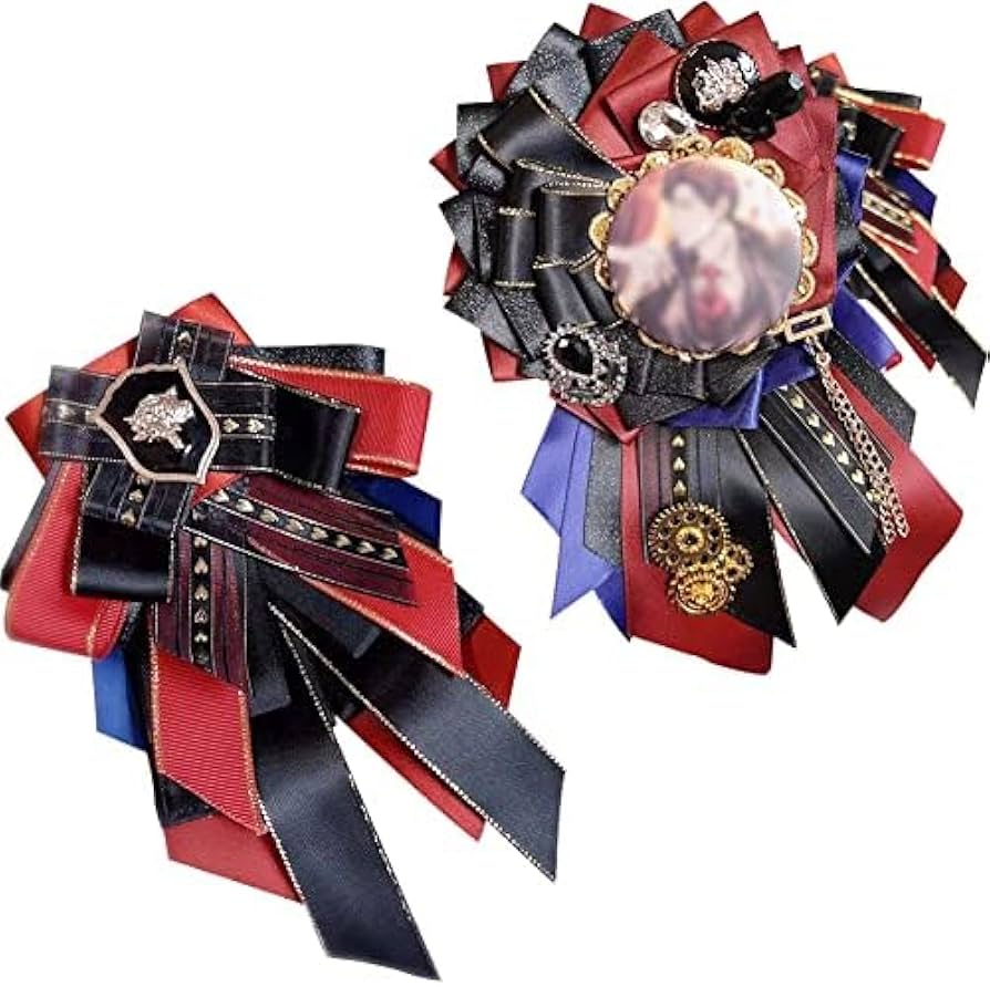 Amazon | YUYAKESHI 缶バッジ用ロゼット バッジ用 痛バッグ 飾り