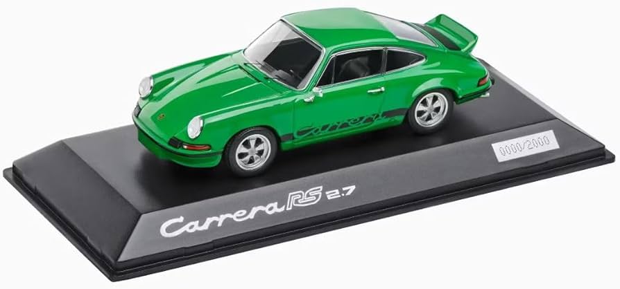 Amazon | ディーラーモデル 1/43 ポルシェ 911 カレラ RS 2.7 グリーン