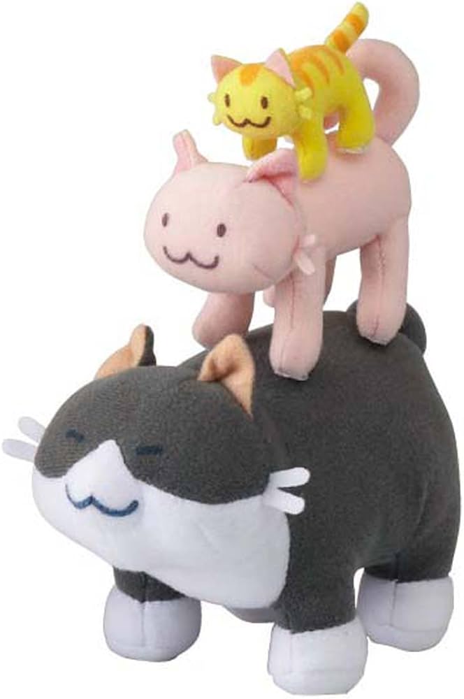 Amazon.co.jp: つみネコぬいぐるみ Bセット : おもちゃ