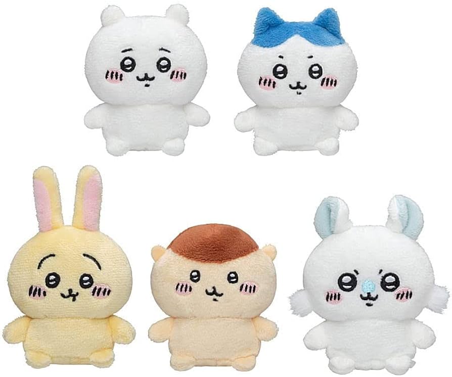 Amazon | ちいかわ お座りぬいぐるみ [全5種セット(フルコンプ