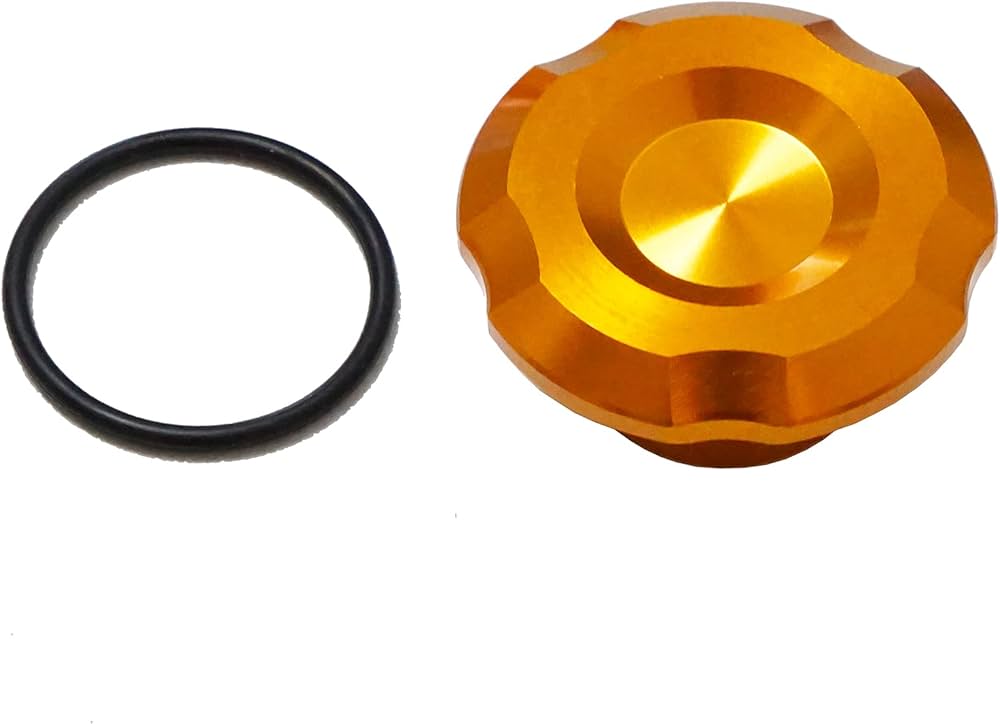 Amazon.co.jp: NINJA ZX-25R ZX-4R ステムナットキャップ 金 SNIPER