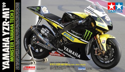 Amazon | タミヤ 1/12 オートバイシリーズ No.119 ヤマハ YZR-M1 '09