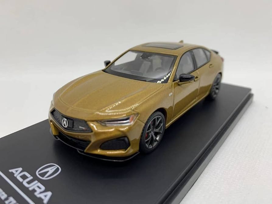 Amazon.co.jp: TSM 1/43 Acura Mini Car 2021 ACURA TLX Type S J03-3