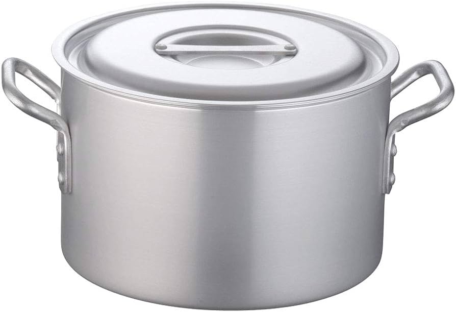 Amazon｜遠藤商事 業務用 TKG 半寸胴鍋 45cm (目盛付) (アルマイト加工