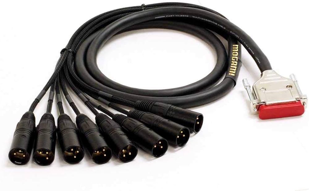 約5m】MOGAMI D-sub25 ⇔ TSフォン8ch スネークケーブル 約5m】MOGAMI