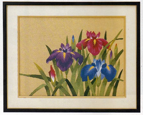 Amazon | 東京文化刺繍キット No96 三色あやめ（3号）(Bunka