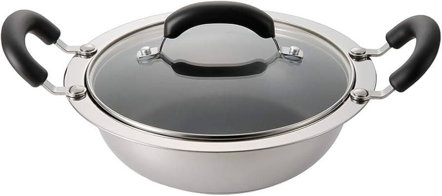 Amazon｜マイヤー(Meyer) 両手鍋 ホットポット 土鍋 20cm ステンレス