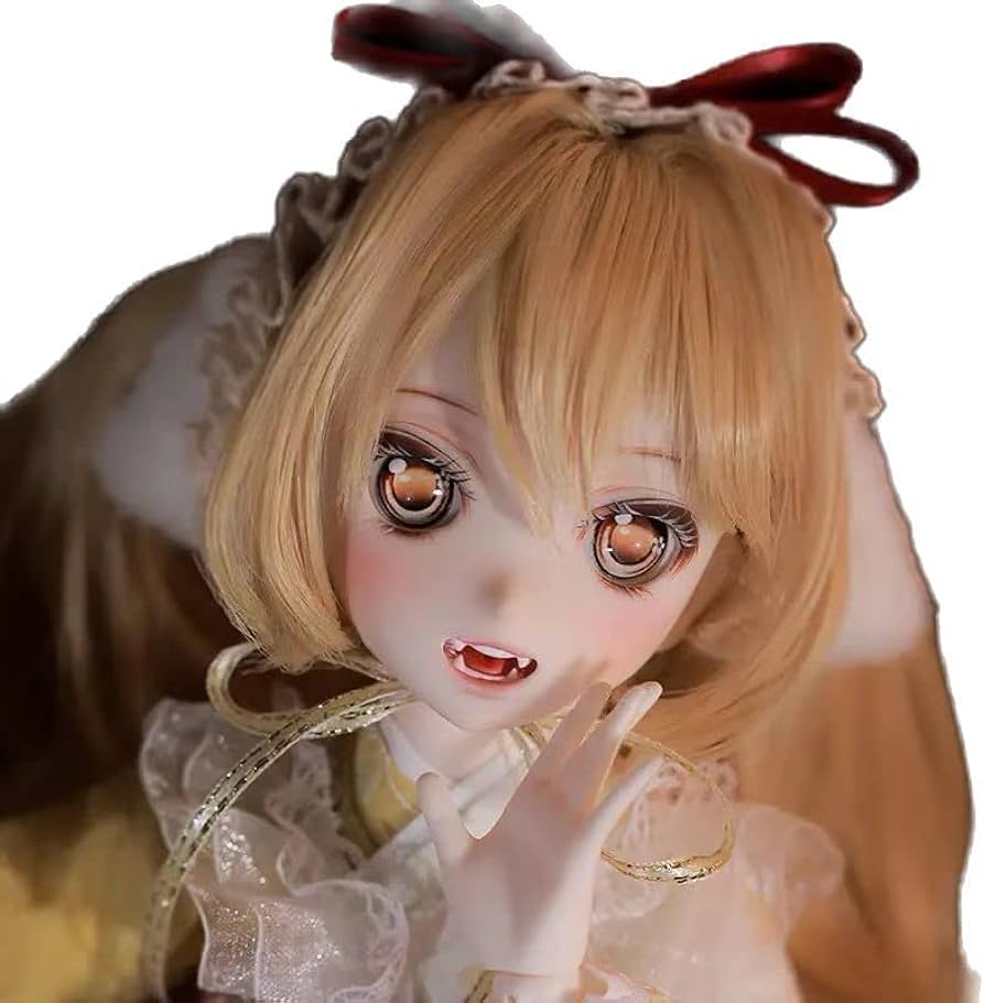 Amazon | BJDドール 球体関節人形 1／4 40cm 女 人形本体 ヘッド+