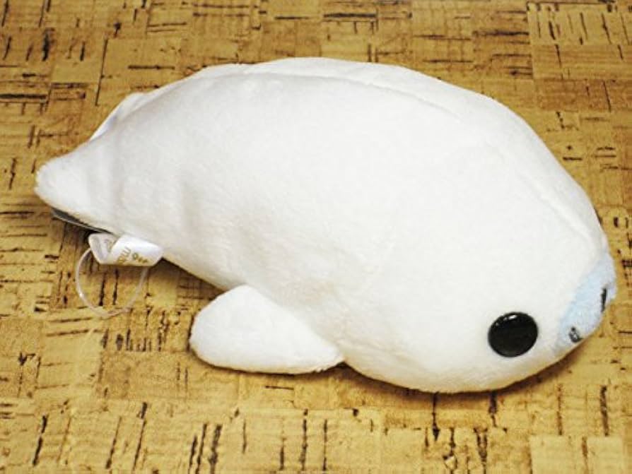 Amazon.co.jp: San-x まめゴマ くったりまめゴマぬいぐるみS しろゴマ