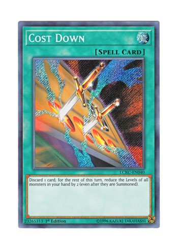 Amazon.co.jp: 遊戯王 英語版 LCKC-EN040 Cost Down コストダウン