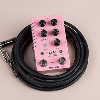 Amazon.com: MOOER Guitar Delay Pedal 14 Types Delay Authentic
