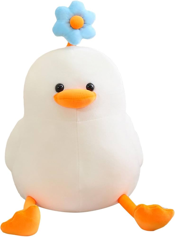 Amazon.co.jp: アヒルのぬいぐるみ、アヒルのぬいぐるみ - 頭に