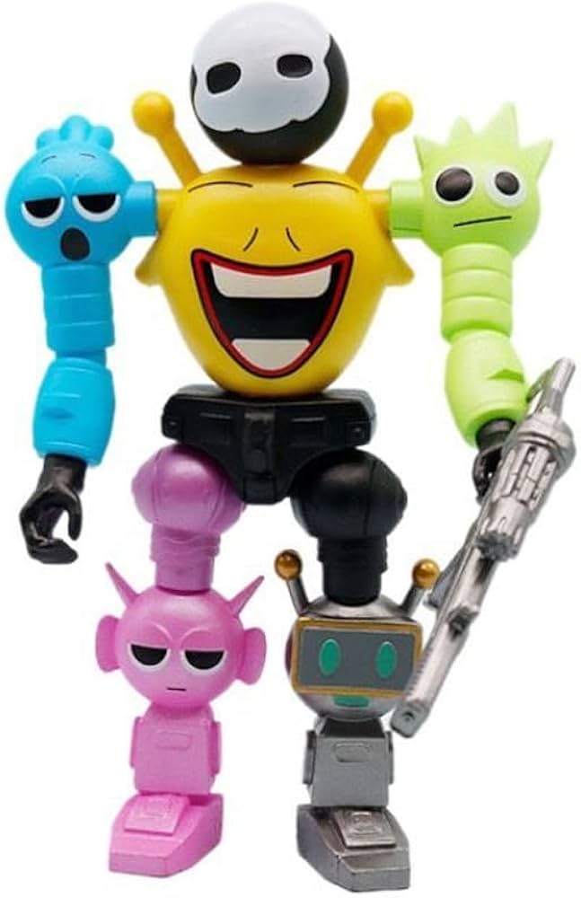 Amazon.co.jp: スプランキー フィギュア セット 組み合わせ 変形 合体