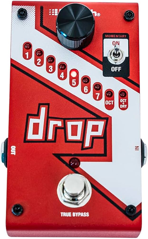 Digitech DROP Compact Polyphonic Drop Tune Pitch-Shifter : Amazon