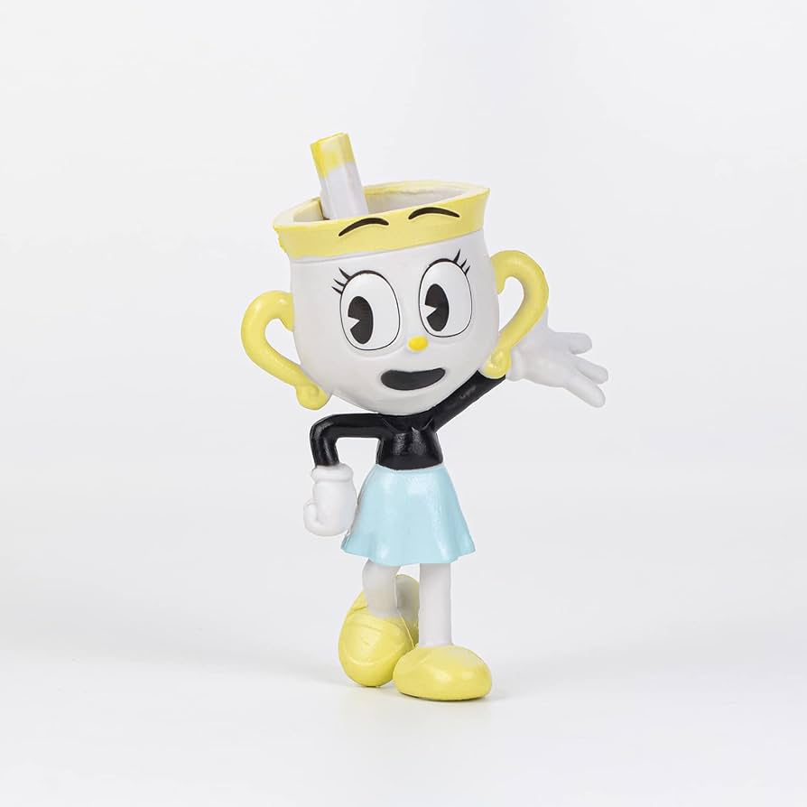 Amazon.co.jp: Cuphead Toys 6パック - 新しいカップヘッドアクション