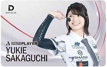 Amazon.co.jp: ダーツライブカードPLAYER GOODS第四弾坂口優希恵選手