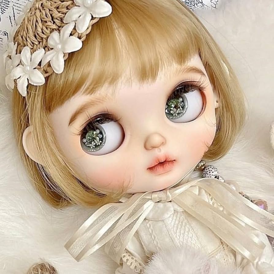 Amazon.co.jp: 手塗りの顔メイク 海外作家様カスタムブライス カスタム