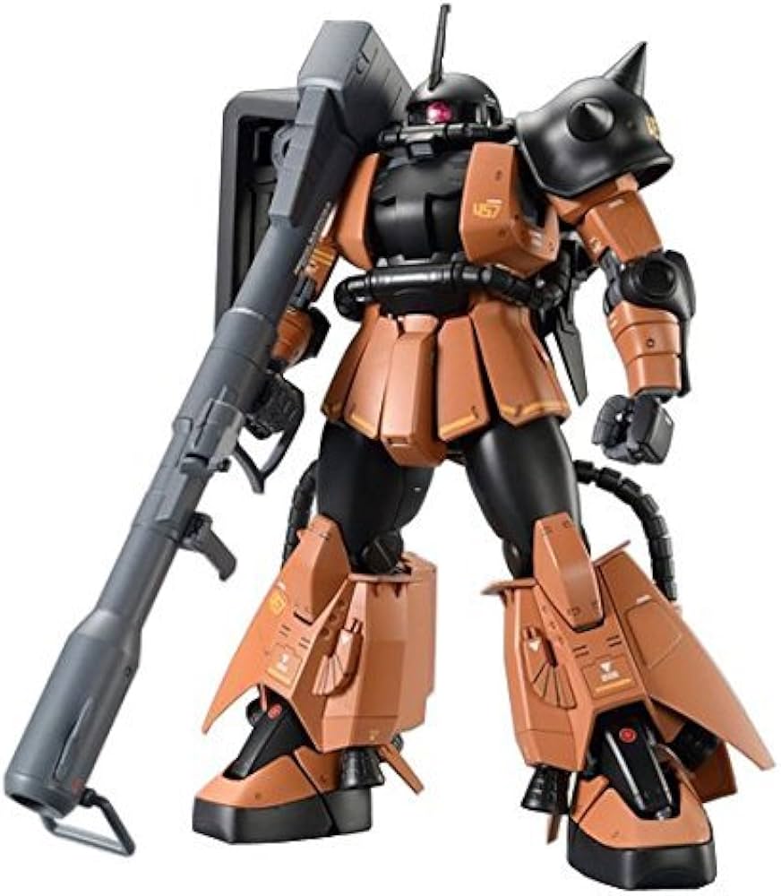 Amazon.com: Bandai Hobby MG 1/100 MS-06R-2 Galax Bee Hazard Zaku