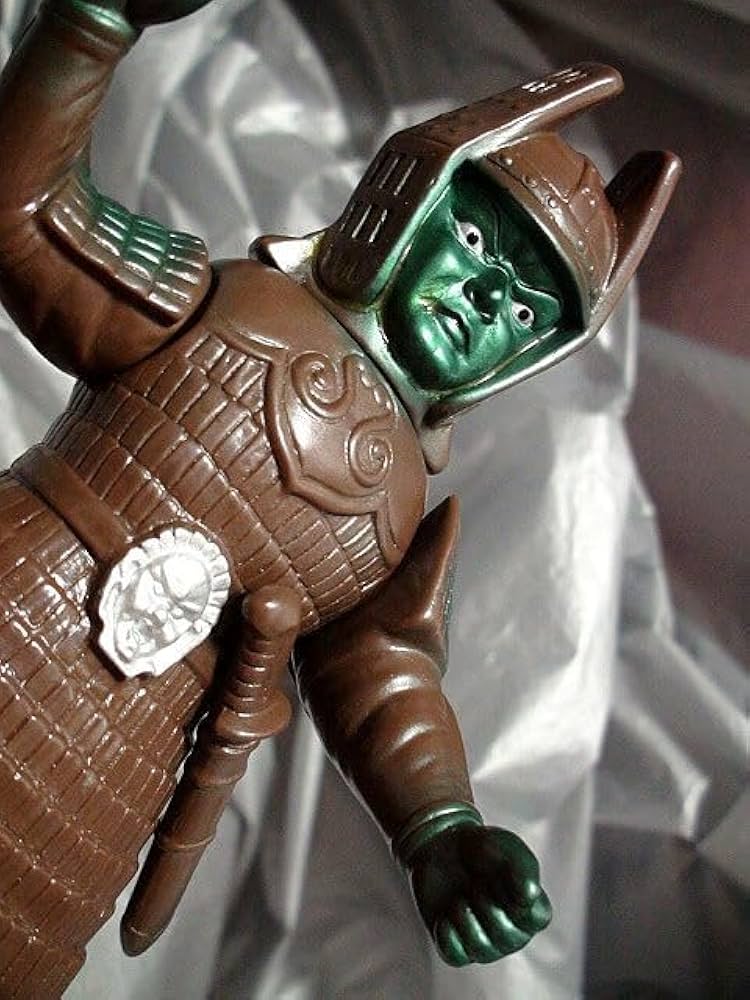 Amazon.co.jp: 大魔神28-2マルサン 復刻 M1号 怪獣 ソフビ 人形 1996年