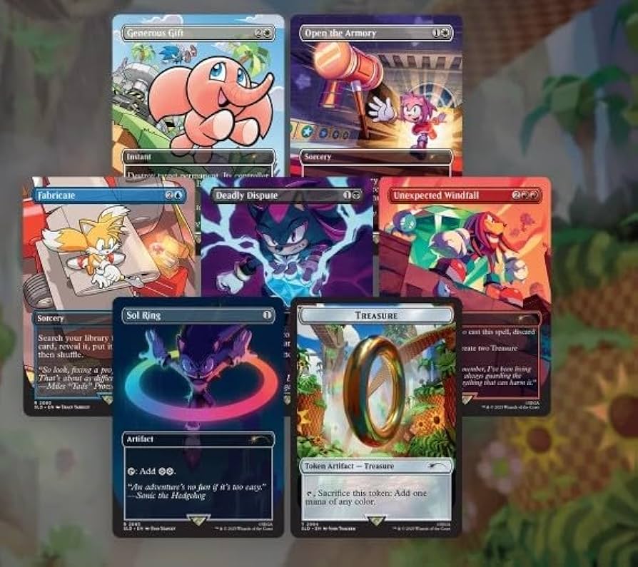 Amazon.com: Secret Lair x Sonic the Hedgehog Superdrop: Chasing