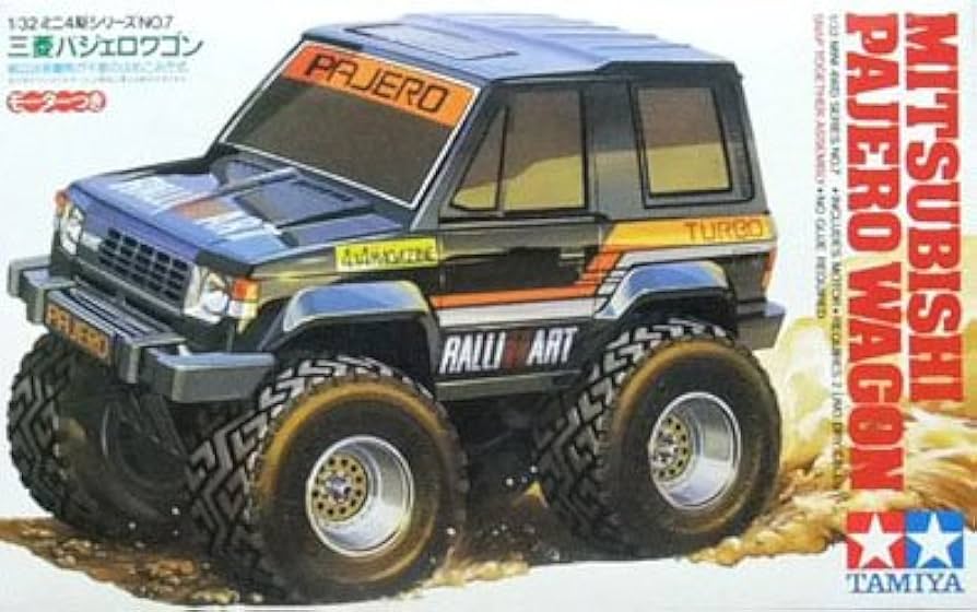 Amazon | タミヤ 三菱パジェロ ワゴン (コミカルミニ四駆:19007) 通販