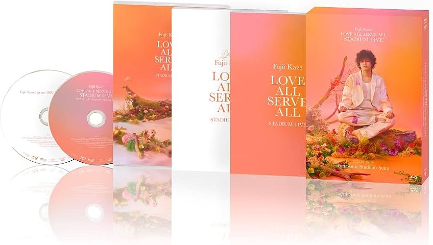 Amazon.com: 藤井风“LOVE ALL SERVE ALL STADIUM LIVE”[Blu-ray