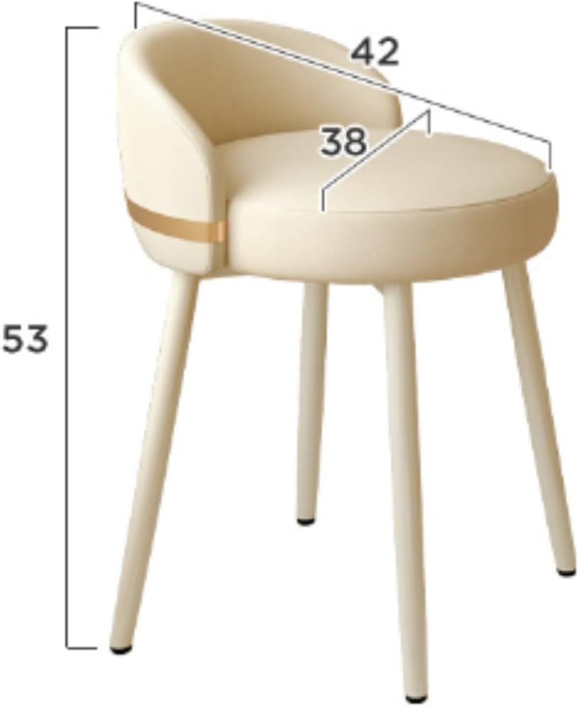 Amazon.co.jp: メイクアップスツール 女の子 寝室 軽い プレミアム感