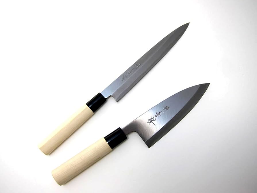 Amazon｜包丁どっとこむ包丁セット 柳刃・出刃包丁2本セット「明音桜