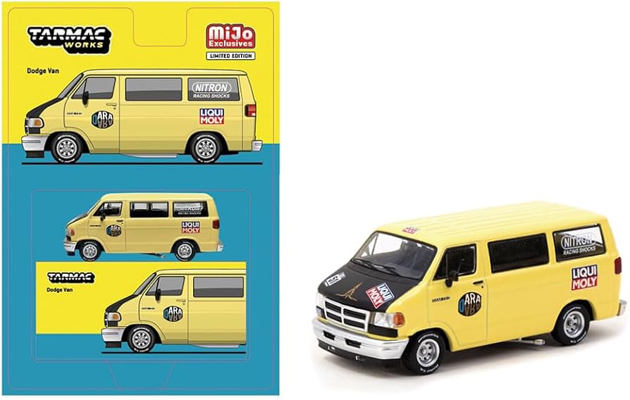 Amazon | ターマックワークス 1/64 ダッジ ラム バン カスタム