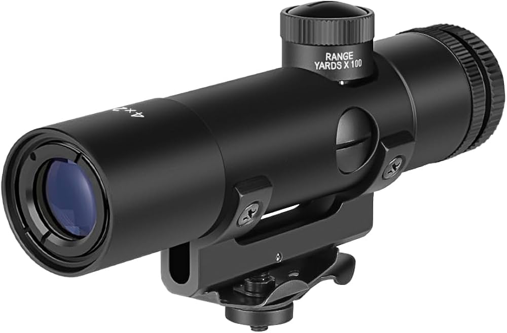 Amazon.com: SPINA OPTICS Hunting Rifle Scope 4X20 Carry Handle