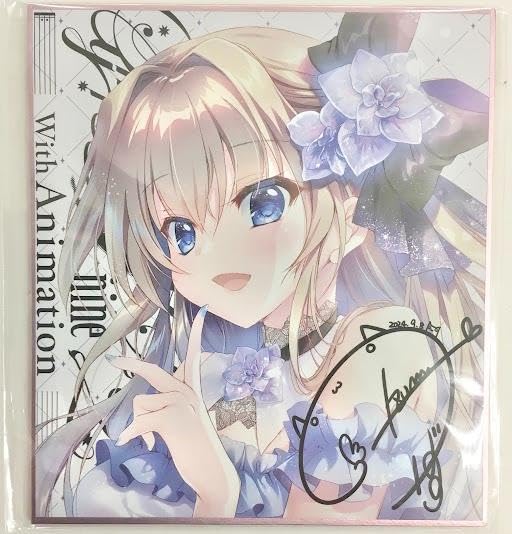 Amazon.co.jp: 9-nine- ミニ色紙 九條都 入場者 : 文房具・オフィス用品