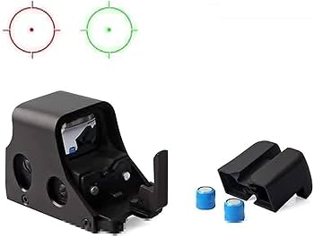 551 Red Dot Sight, Holographic Green/Red Dot Sight Metal Scope