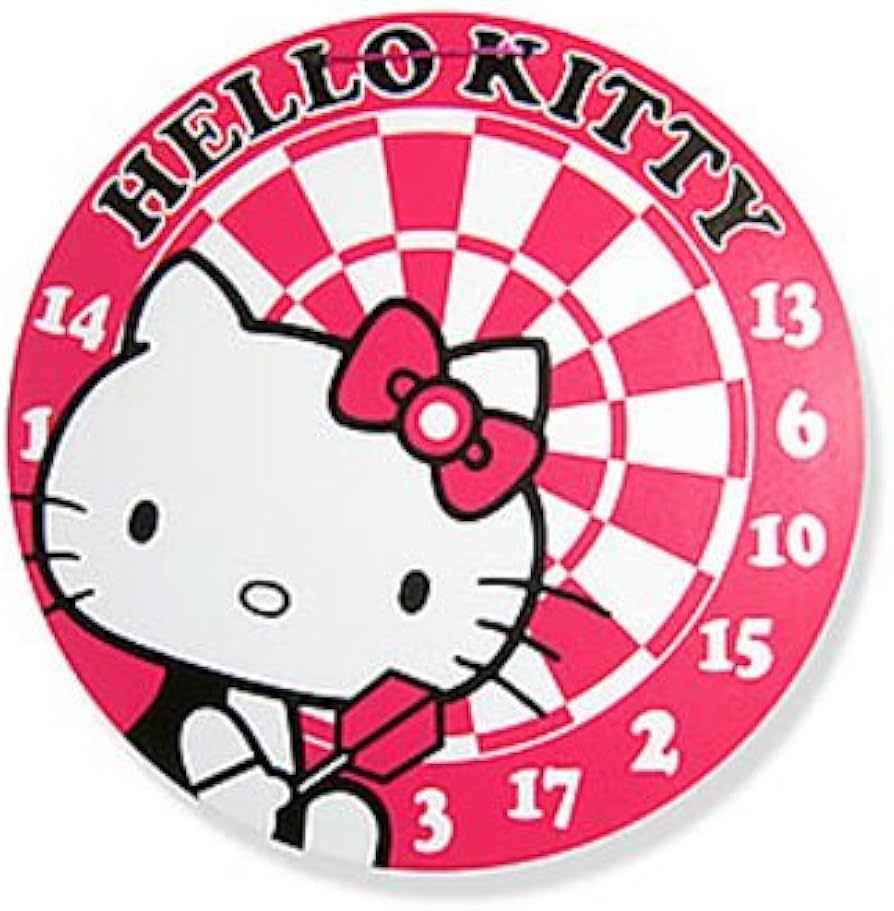 Amazon | ハローキティ×DMC ダーツボード | ダーツボード 通販
