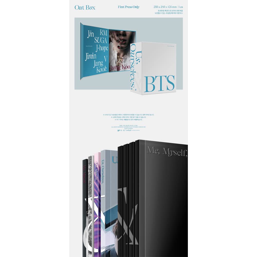 Amazon.com: [ SET ] Special 8 Photo Folio-Us, Ourselves, and BTS