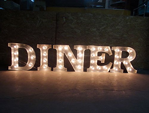 Amazon.co.jp: アメリカンダイナーランプ！（ガルバナイズ/シルバー