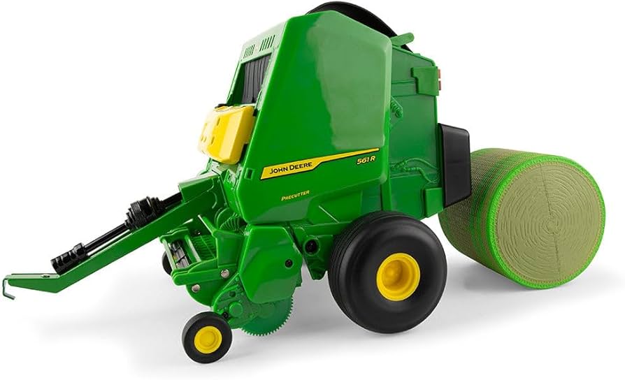 Amazon.co.jp: John Deere 1/16 561R ラウンドベーラー ベールトイ付き