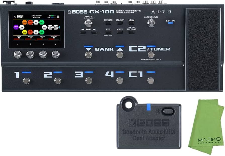 Amazon | BOSS ボス - Guitar Effects Processor GX-100 + Bluetooth