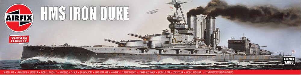 Amazon.com: Airfix A04210V HMS Iron Duke Model Kit Unpainted