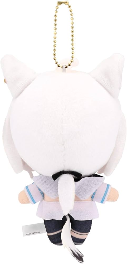 Amazon.co.jp: 白上フブキ ぬいぐるみ マスコット friends to Go