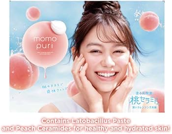 Amazon | ももぷり 潤いクレンジング洗顔 150g メイク落とし 乳酸菌 桃