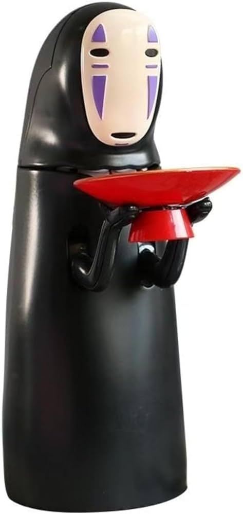 Amazon.co.jp: Wahatarカオナシ 顔なしコイン貯金箱, 貯金箱