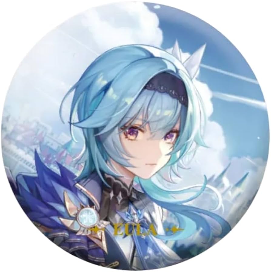 Amazon.co.jp: 原神シリーズ キャラクター缶バッジ Genshin エウルア