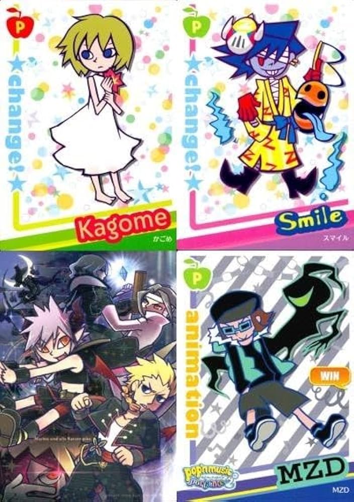 Amazon.co.jp: p21 KONAMI ポップンカード PI21 PG20 PK22 ☆シエル