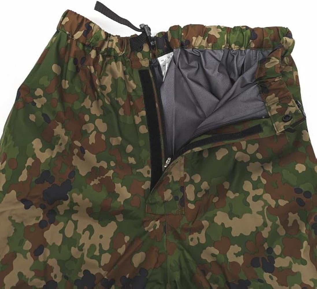 Amazon | 陸上自衛隊 迷彩 ゴアテックス 雨衣上下セット 2022年改良型