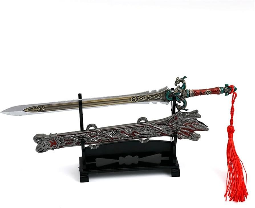 Amazon.co.jp: Nakorara ミニチュア 手遊び キーホルダー 赤霄剣 工芸