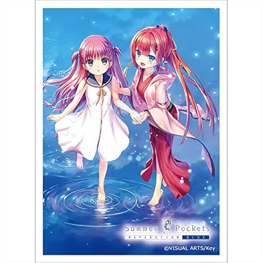 Amazon | [Summer Pockets REFLECTION BLUE]スリーブ(神山識&加藤うみ