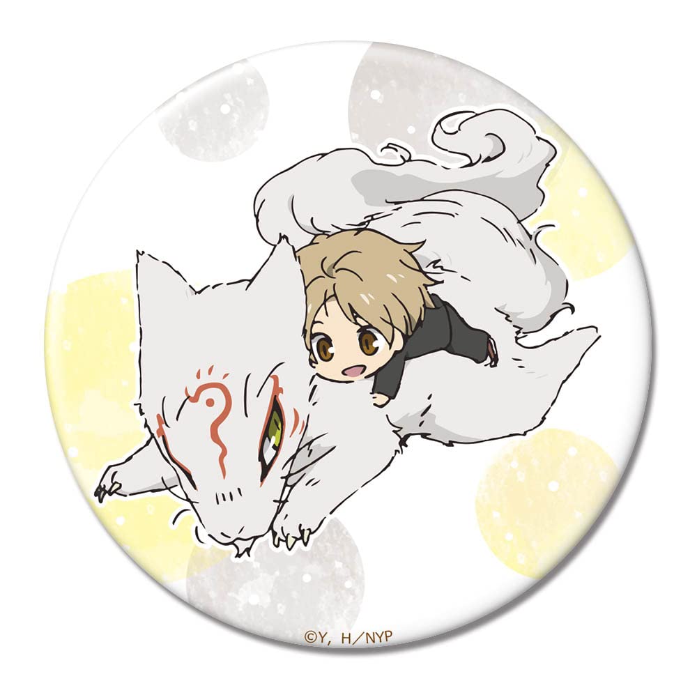 Amazon | 夏目友人帳 缶バッジ デザイン05 夏目貴志&斑 KBAN-N003-m05